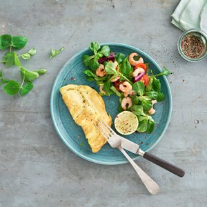 4,5 kg Gourmet omelettes with cheese - free range eggs