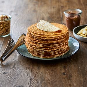 Pancakes with added sugar