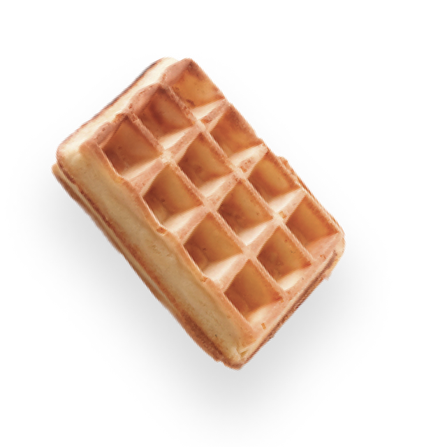 Waffles without added sugar 